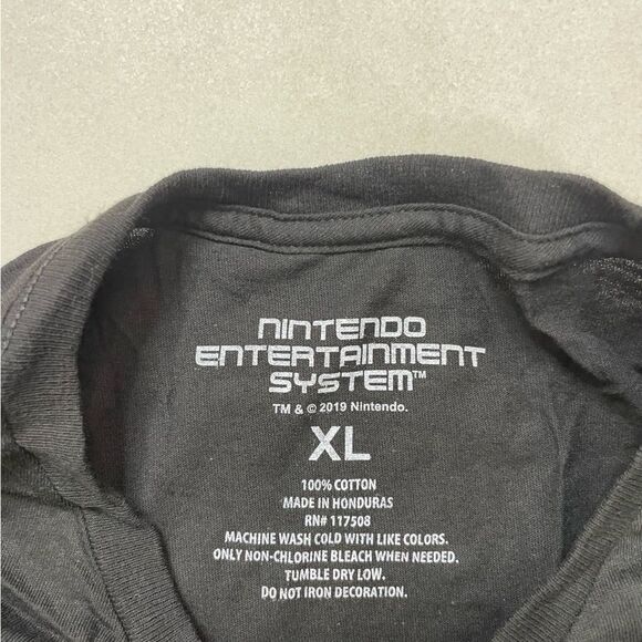 Nintendo Entertainment System Old School Gamer Graphic T-shirt Men XL Black - Picture 4 of 5